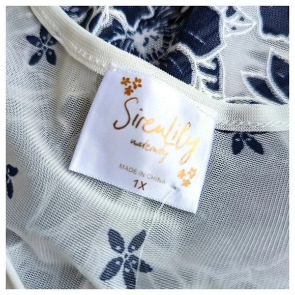 SIREN LILY NWT White Swim Coverup Size 1X - Picture 7 of 9